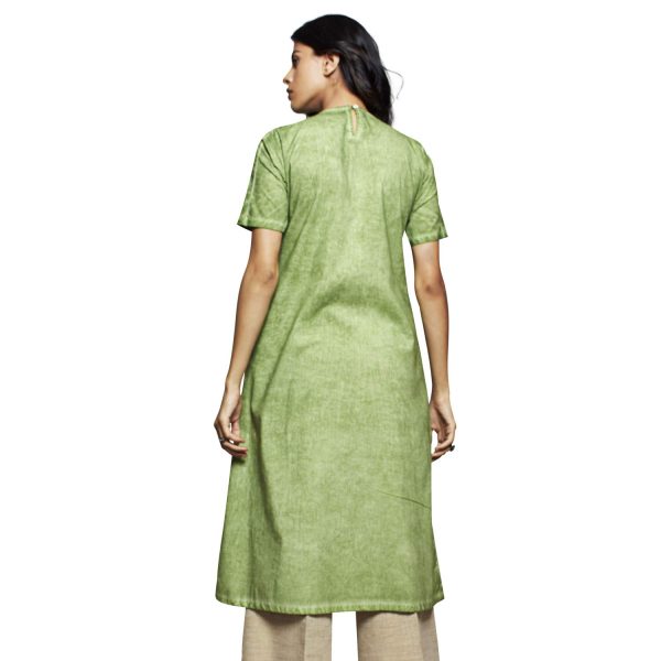 Fresh Green Flared Kurta